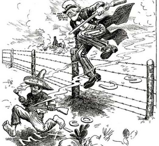 Pancho Villa Raids Mexico