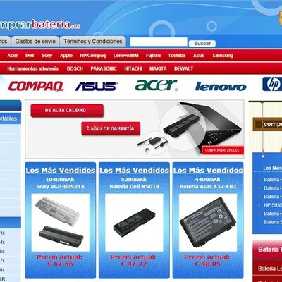 Timeline: comprarbateria.es