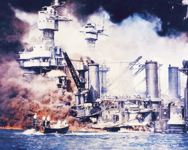 Surprise attack on Pearl Harbor
