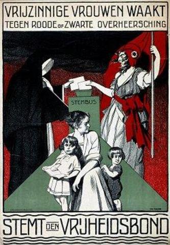 vrouwen mochten ook stemmen