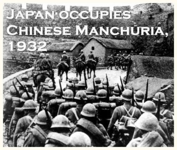 Japan invaded Manchuria