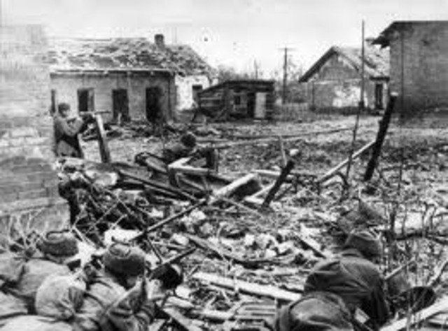 The Germans attacked Stalingrad