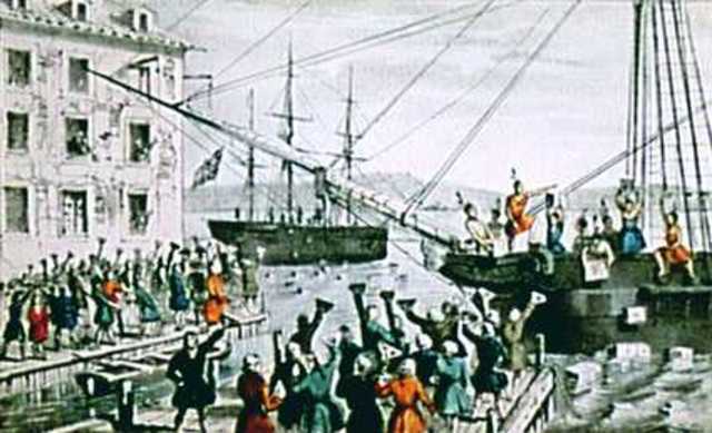 The Boston Tea Party