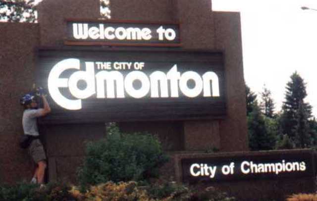 Moved to Edmonton