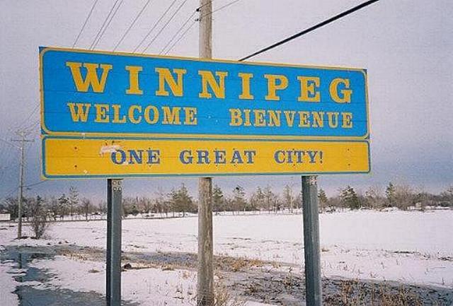 Moved to Winnipeg