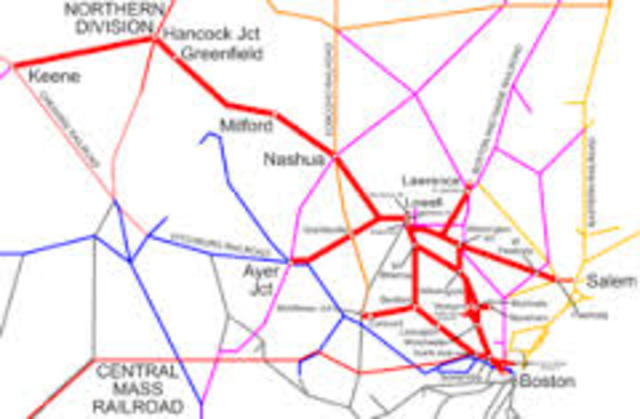 Opening of the Nashua, Acton and Boston Rail Road