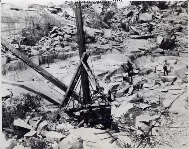 Isaac Carkin opens the Oak Hill Quarry- the first quarry in Westford