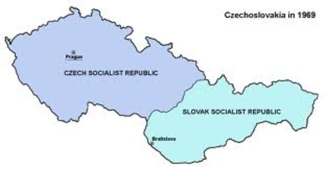 Germany gains Czechoslovakia