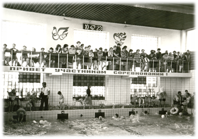 Спортивный праздник в плавательном бассейне "Дельфин"