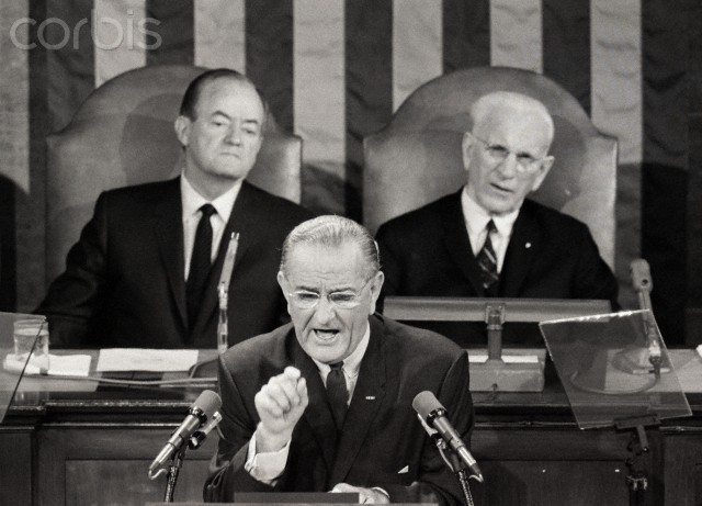 Johnson lists voting rights for all citizens as a priority of his administration