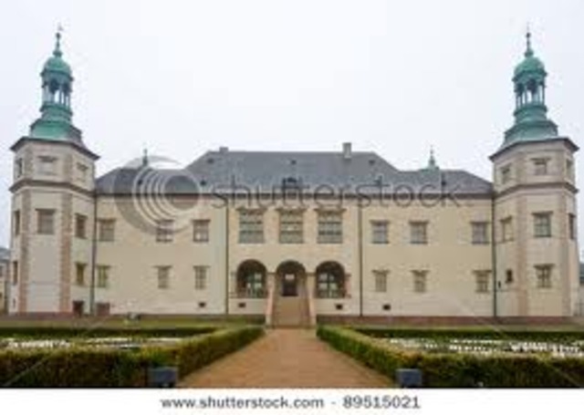 Rail line between Cracow and Warsaw