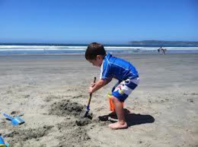 First Trip to the Beach