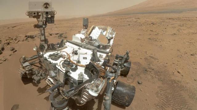 Curiosity Rover on Mars