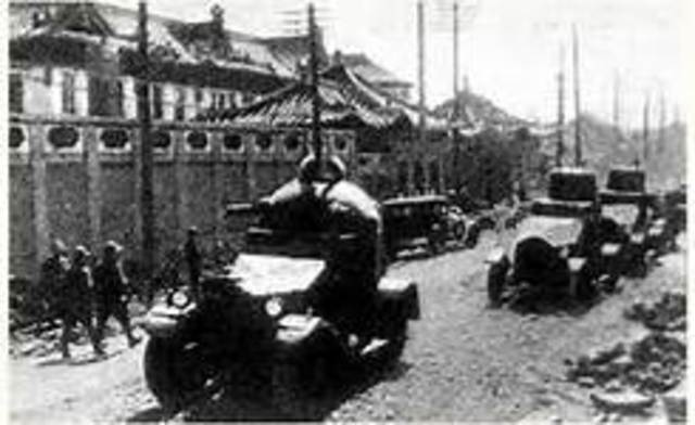 Japan imvades Manchuria