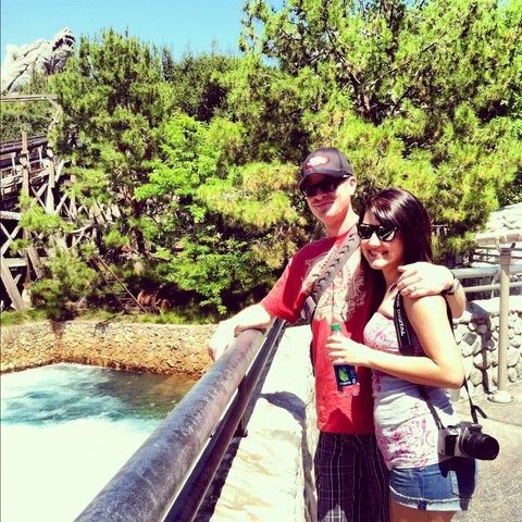 My mom married my step dad