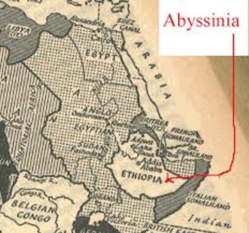 Italy invaded Ethiopia