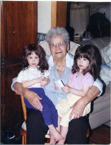 my great grandma came to visit