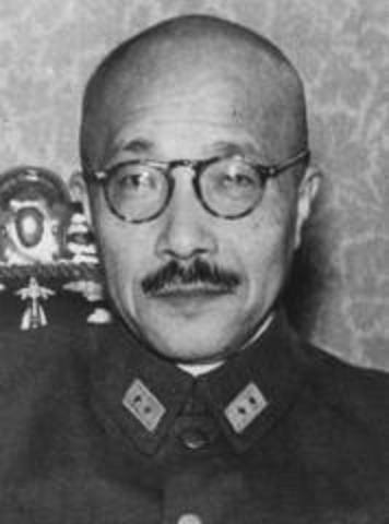 General Hideki Tojo took control of Japan.