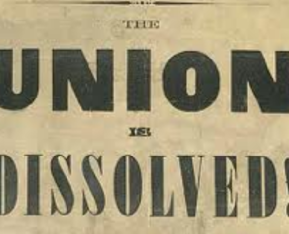 South Carolina secedes