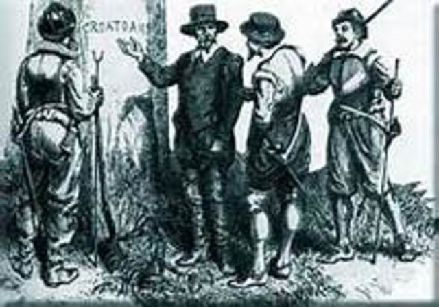 Ralegih sends a second group of settle to Roanoke.