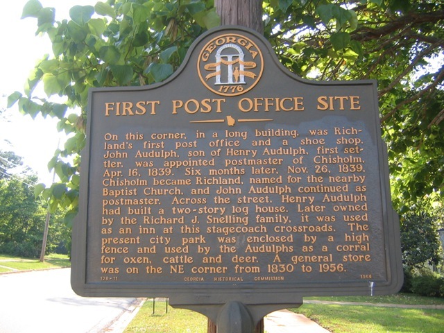 first post office