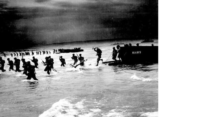 Germany and U.S.S.R., Germany's ally at the time, divide Poland between them.