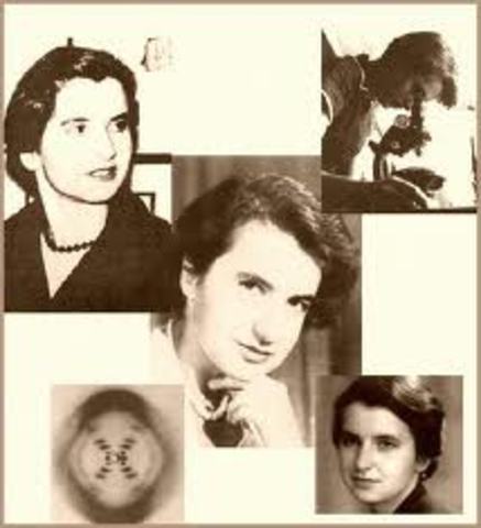 Maurice Wilkins (1916-2004) y Rosalind Franklin (1920-1958)