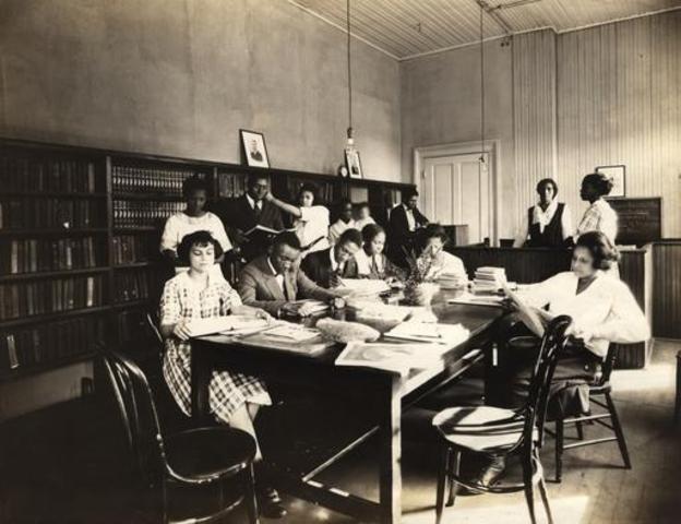 Opening of Booker T. Washington High School