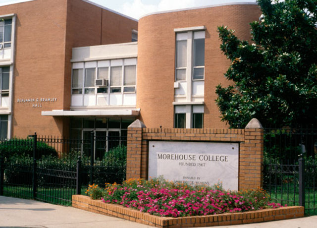 Martin Luther King, Jr. attends college at Morehouse College.