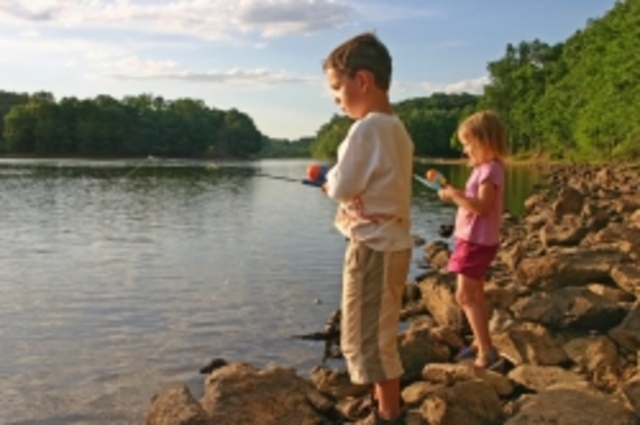 I got my first fishing pole