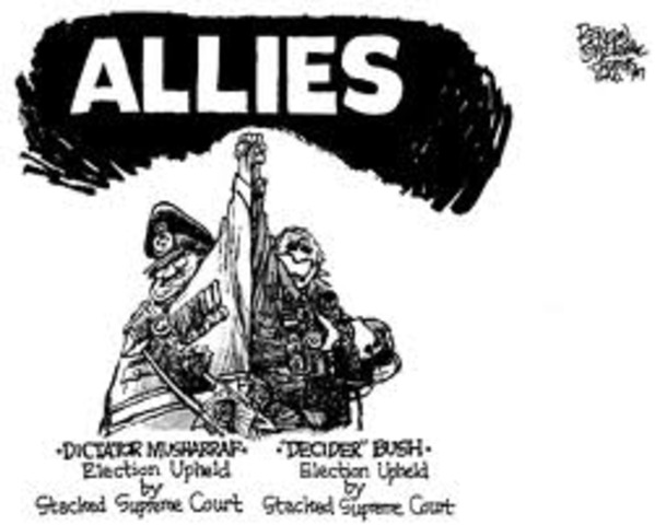 Britian and France became known as the "allies"