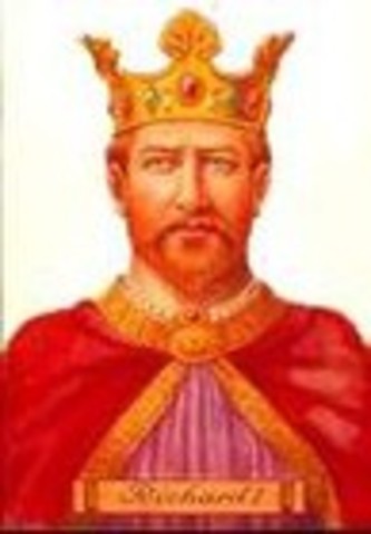 Richard the lionheart's arrival