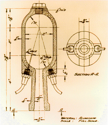 First Early Rocket Motor Designed by American Rocket Society
