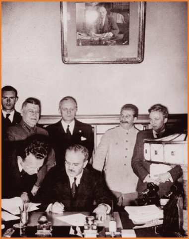 Ribbentrop and Moltov Pact