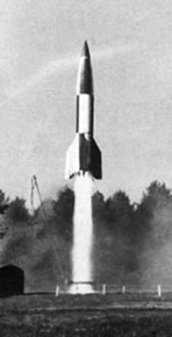 First V-2 Rocket Hits Britain