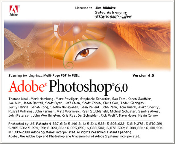 Photoshop Version 6.0