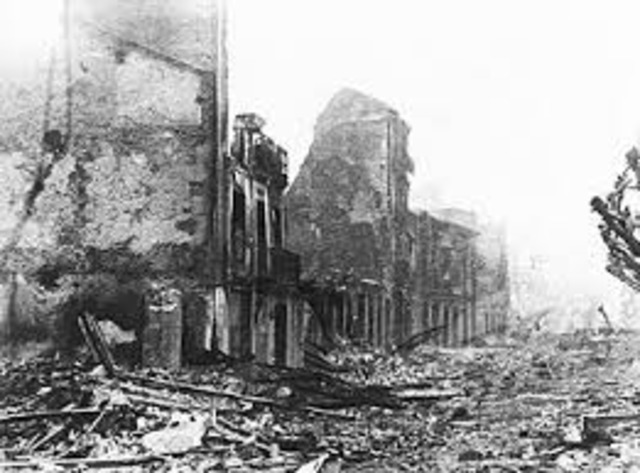 German Air Raid