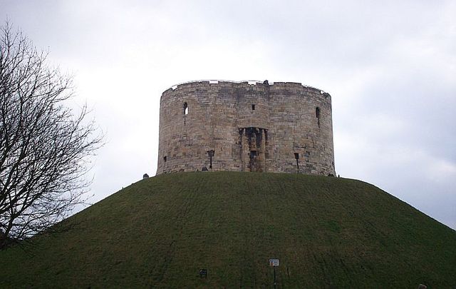 First Motte and Bailey Castle Built
