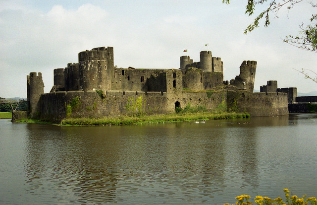 Caerphilly Castle Bulit
