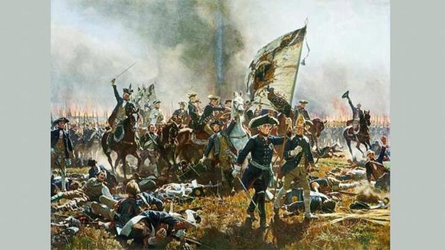 DERROTA AL REY FEDERICO II DE PRUSIA