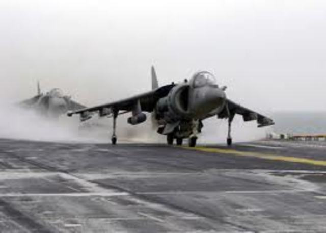 Sea Harrier vtol