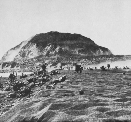 Iwo Jima taken.