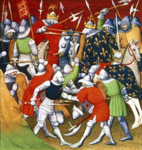 start of 100 year war