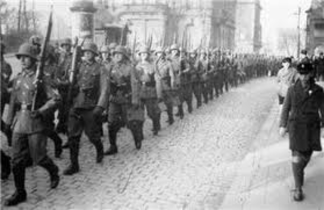 Hitler "demilitarizes" Rhineland