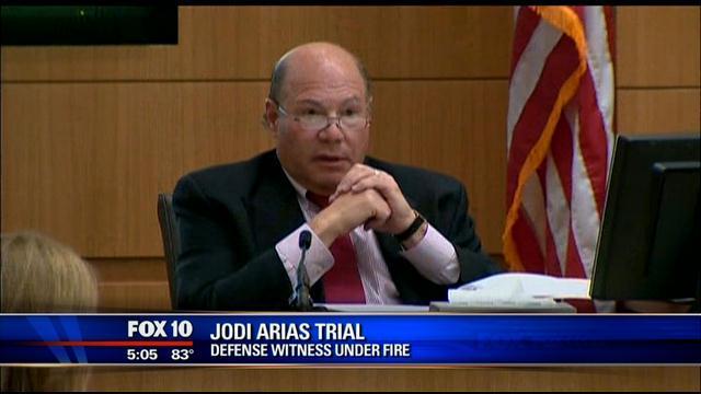 Arias prosecutor attacks reliability of evaluation