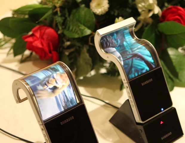 La vistosa pantalla OLED (led organico) Samsung