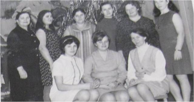 Коллектив детского сада. 1970г.