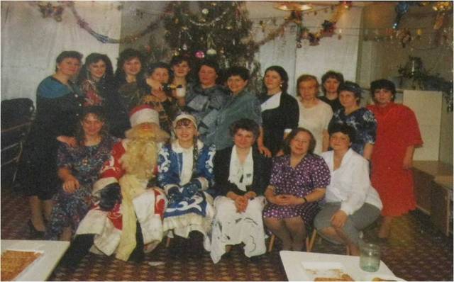 Коллектив детского сада. 1994г.