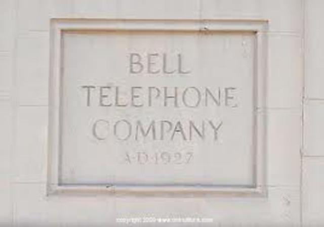 First Bell telephone company