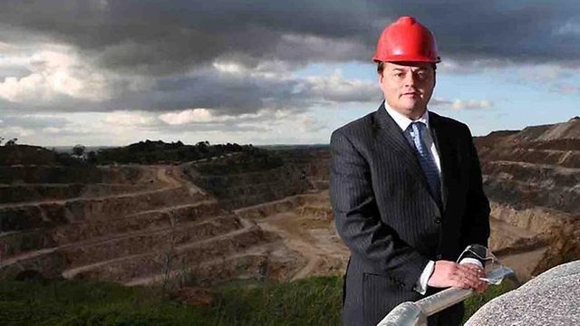 Opening of HE Fletcher Company Quarry